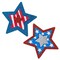 4th of July Felt Patterned Patriotic Star Magnet Craft Kit Makes 12